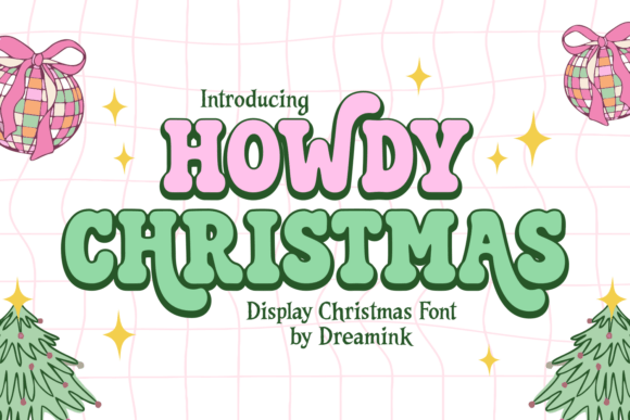 Bring Retro Festive Charm to Designs with Howdy Christmas