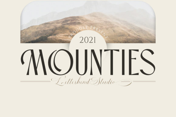 Discover the Timeless Charm of the Mounties Typeface