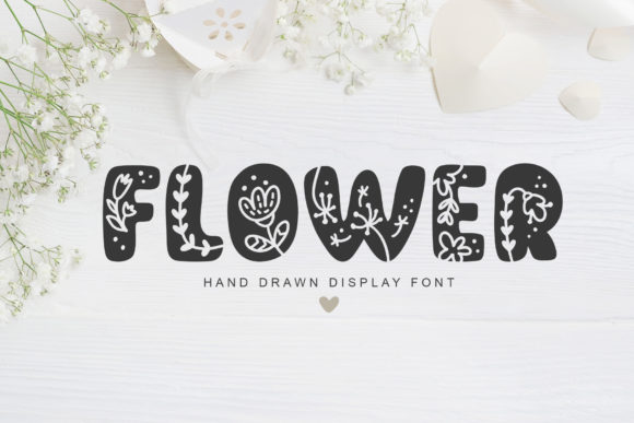 Discovering the Charm of the Flower Font