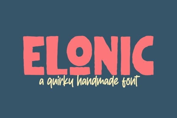 Elonic: The Casual and Neat Display Font for Modern Designers