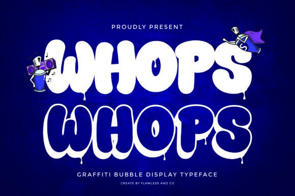 Whops: Capturing Urban Energy in a Modern Display Typeface
